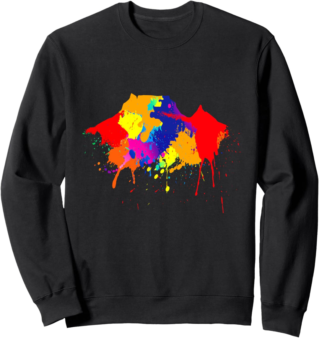 Kapstadt Skyline Südafrika Bunte Farben Kunst Liebe Kapstadt Sweatshirt