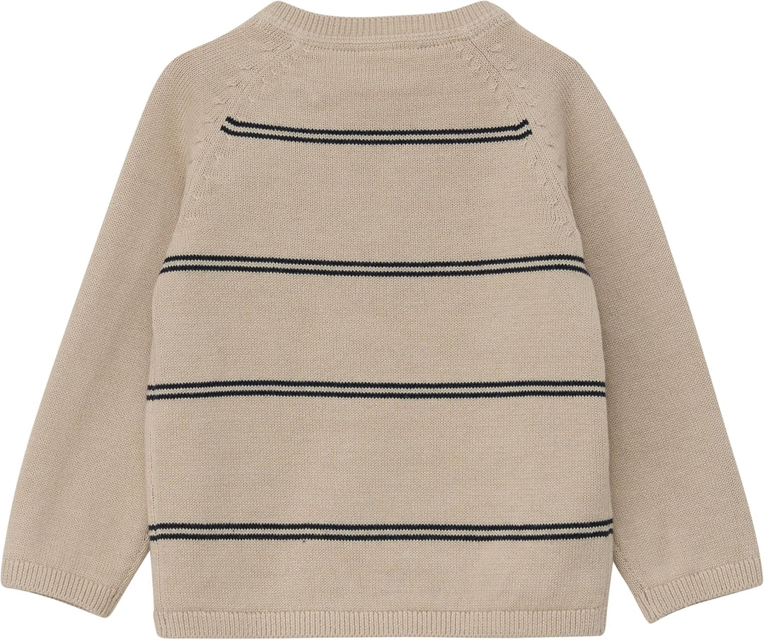 s.Oliver Unisex Baby Pullover mit Auto Motiven 68 8138 Braun, 68 8138 Braun