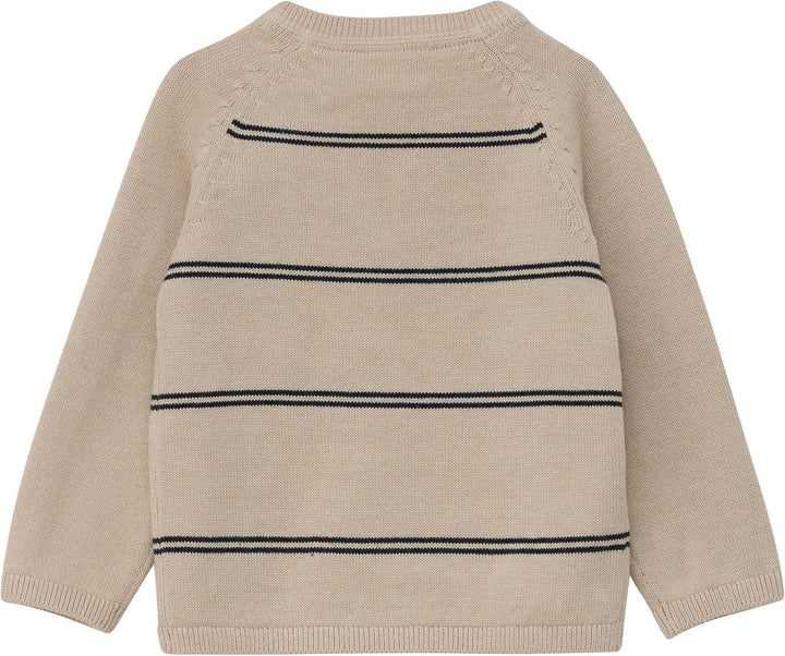 s.Oliver Unisex Baby Pullover mit Auto Motiven 68 8138 Braun, 68 8138 Braun