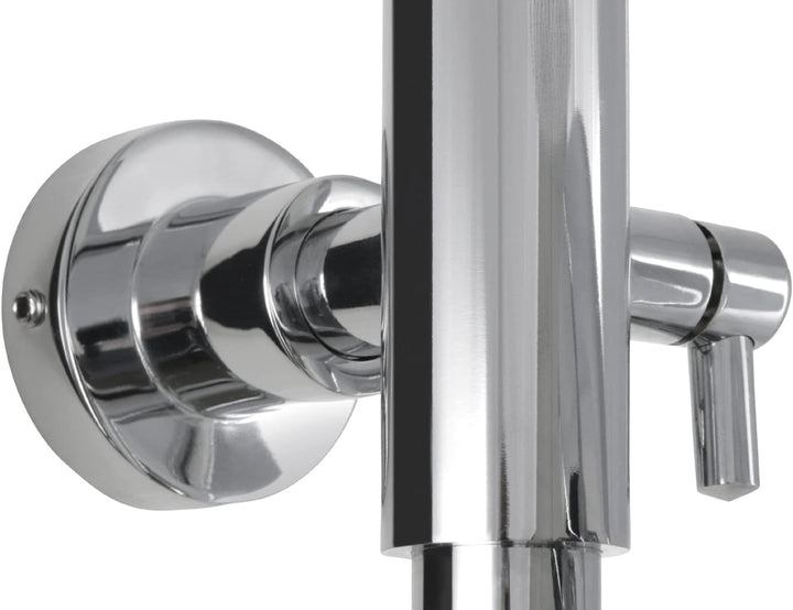 'aquaSu® Duschsystem Oblivio mit Thermostat-Armatur | Handbrause: 3-strahlig | Kopfbrause: 1-strahli