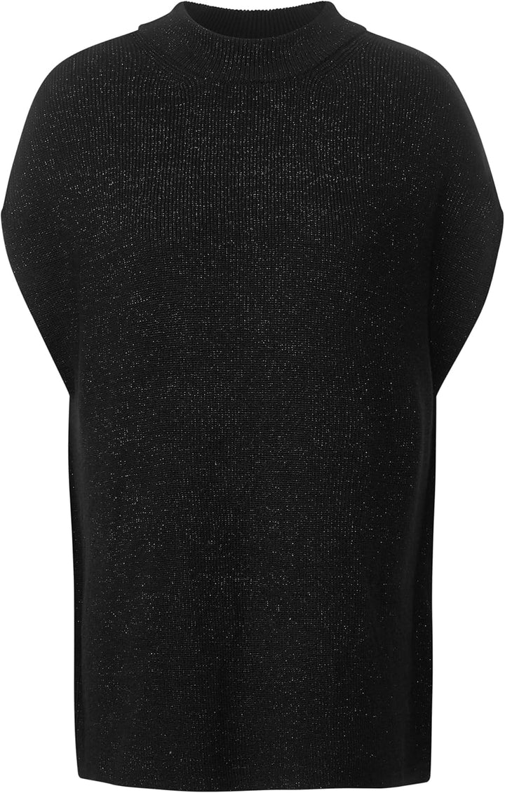 Cecil Damen Pullunder XS Black Lurex, XS Black Lurex
