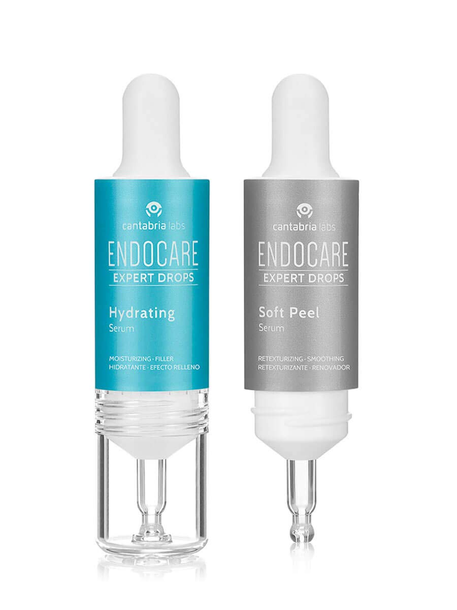 Endocare Expert Drops Hydrating Protocol - Tratamiento Hidratante, Retexturizante y Antipolución, co