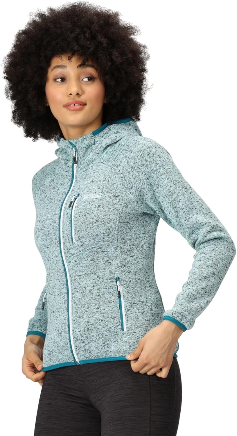 Regatta Damen Women's Newhill Hooded Fleece 36 Sea Haze, 36 Sea Haze