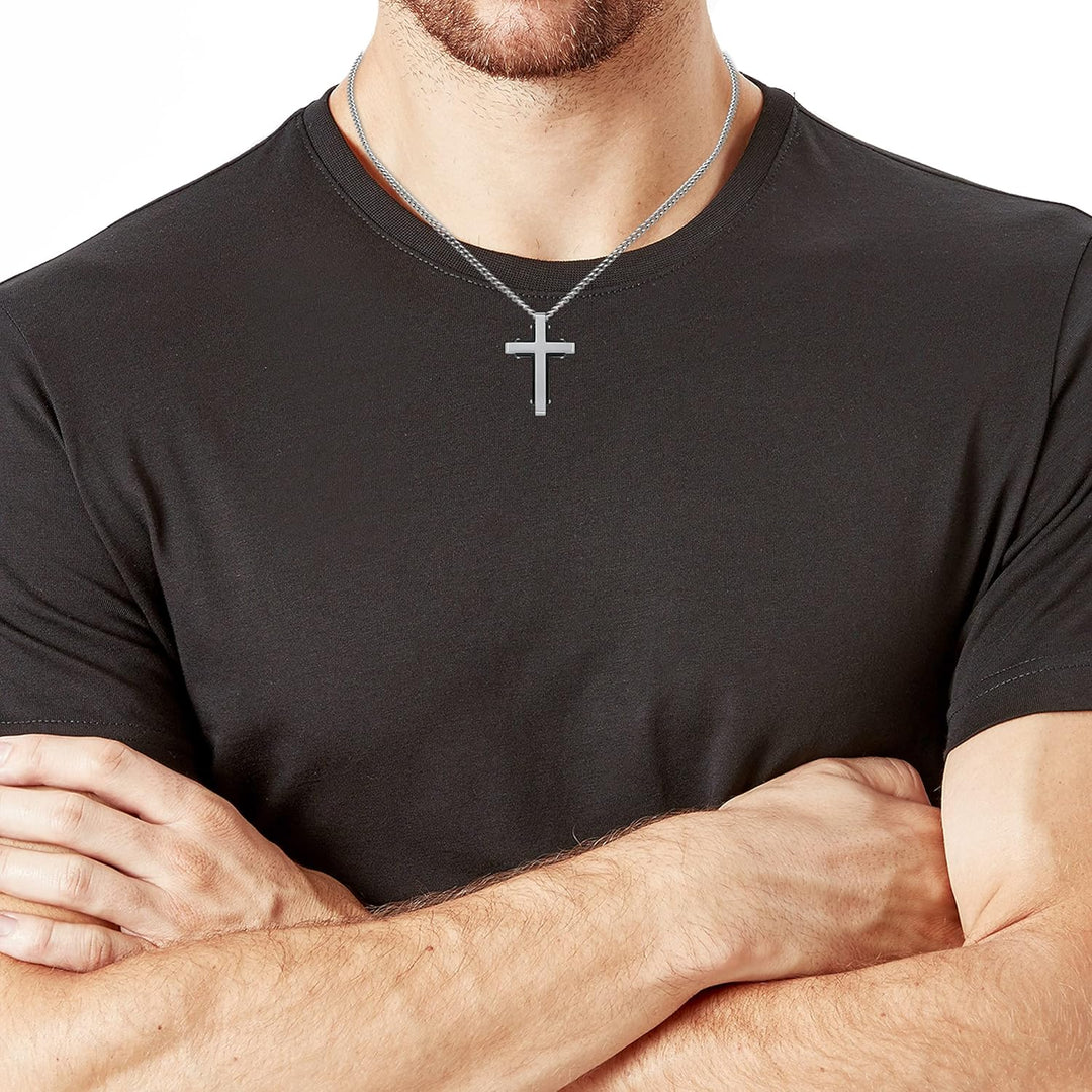 s.Oliver Kette Herren Halsschmuck, Kommt in Schmuck Geschenk Box Religion, Religion