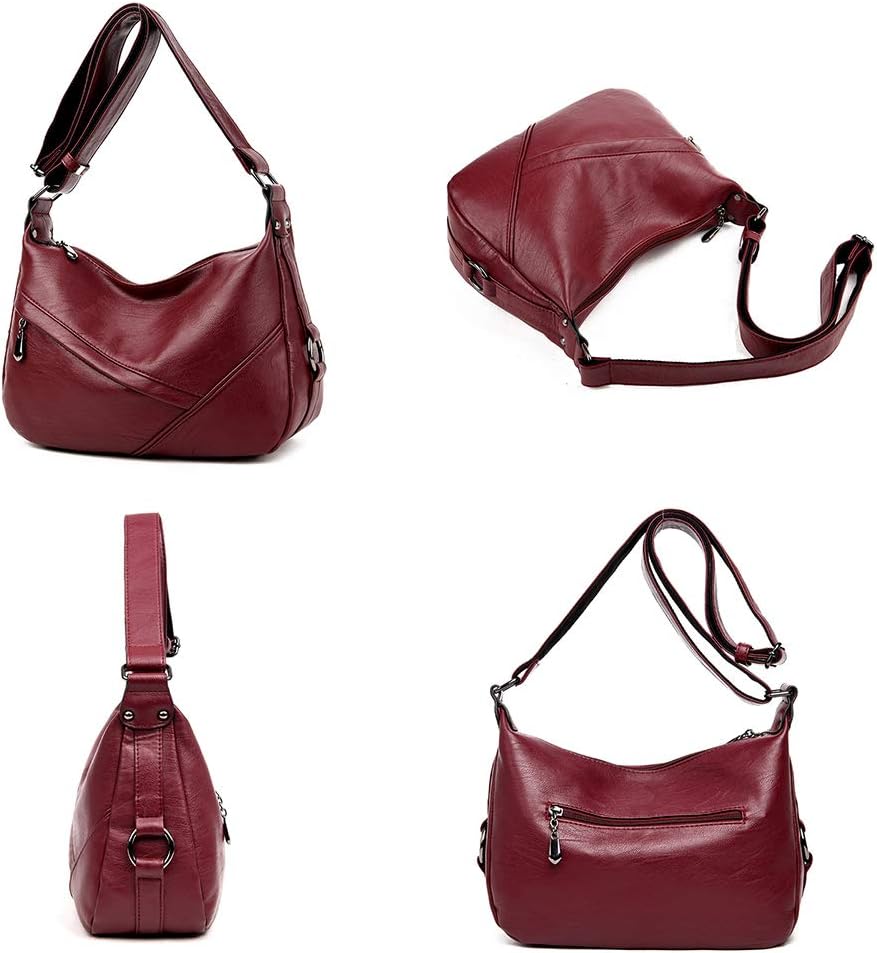 Coolives Damen Umhängetasche Casual Schultertasche Messenger Tasche Blau EINWEG, Blau
