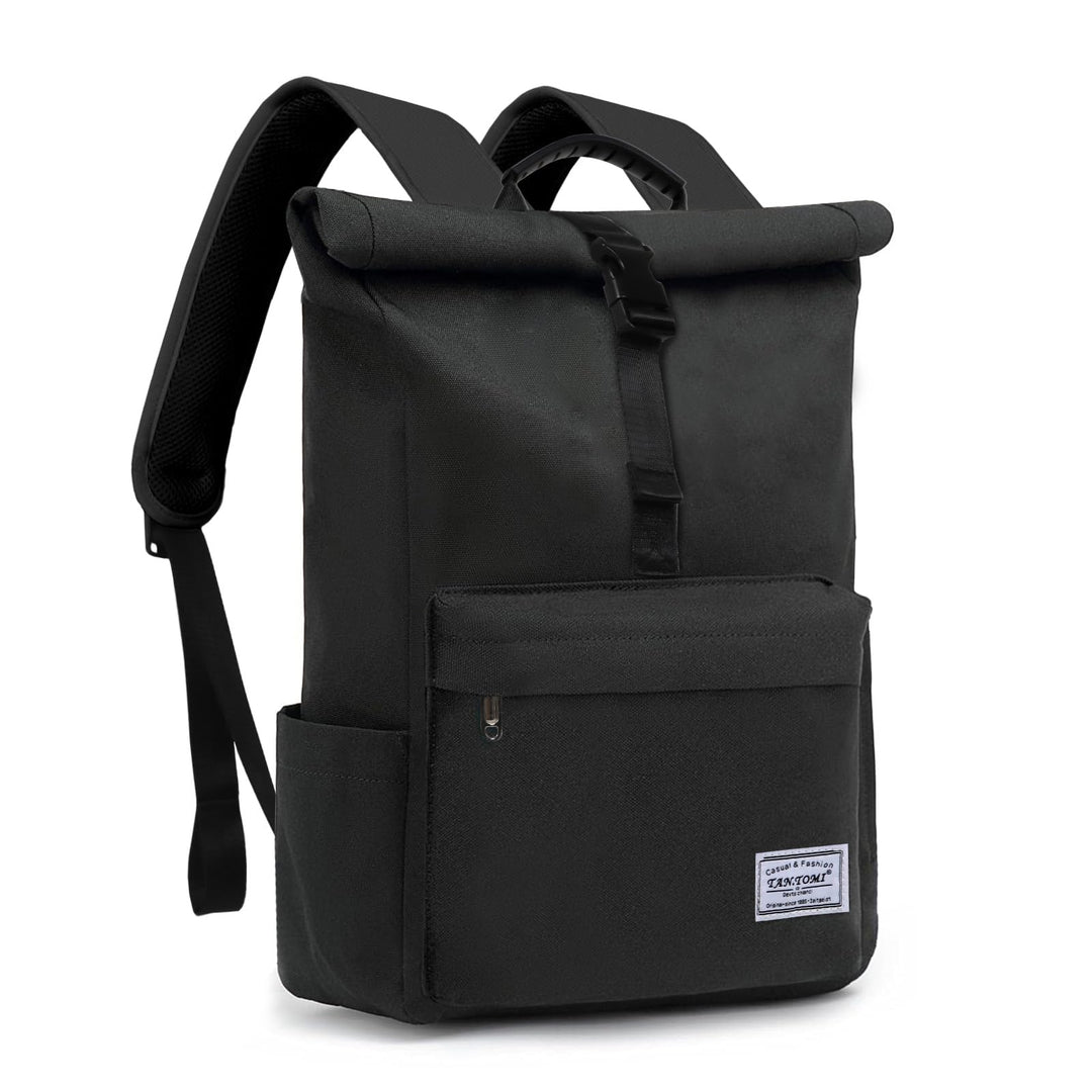 TANTOMI Rucksack Damen Herren, Rucksack Laptop Tasche 15,6 Zoll, Laptop Rucksack Damen Herren weit ö