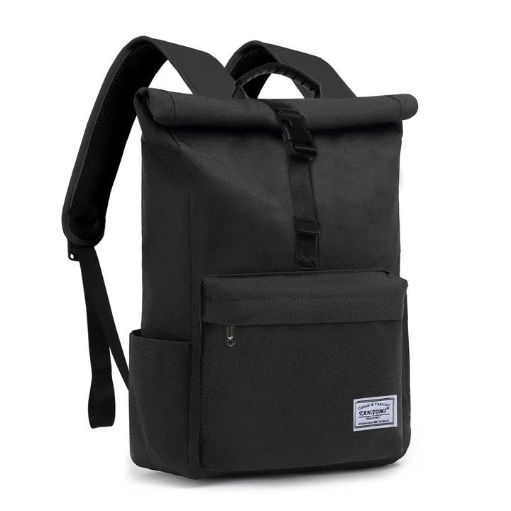 TANTOMI Rucksack Damen Herren, Rucksack Laptop Tasche 15,6 Zoll, Laptop Rucksack Damen Herren weit ö