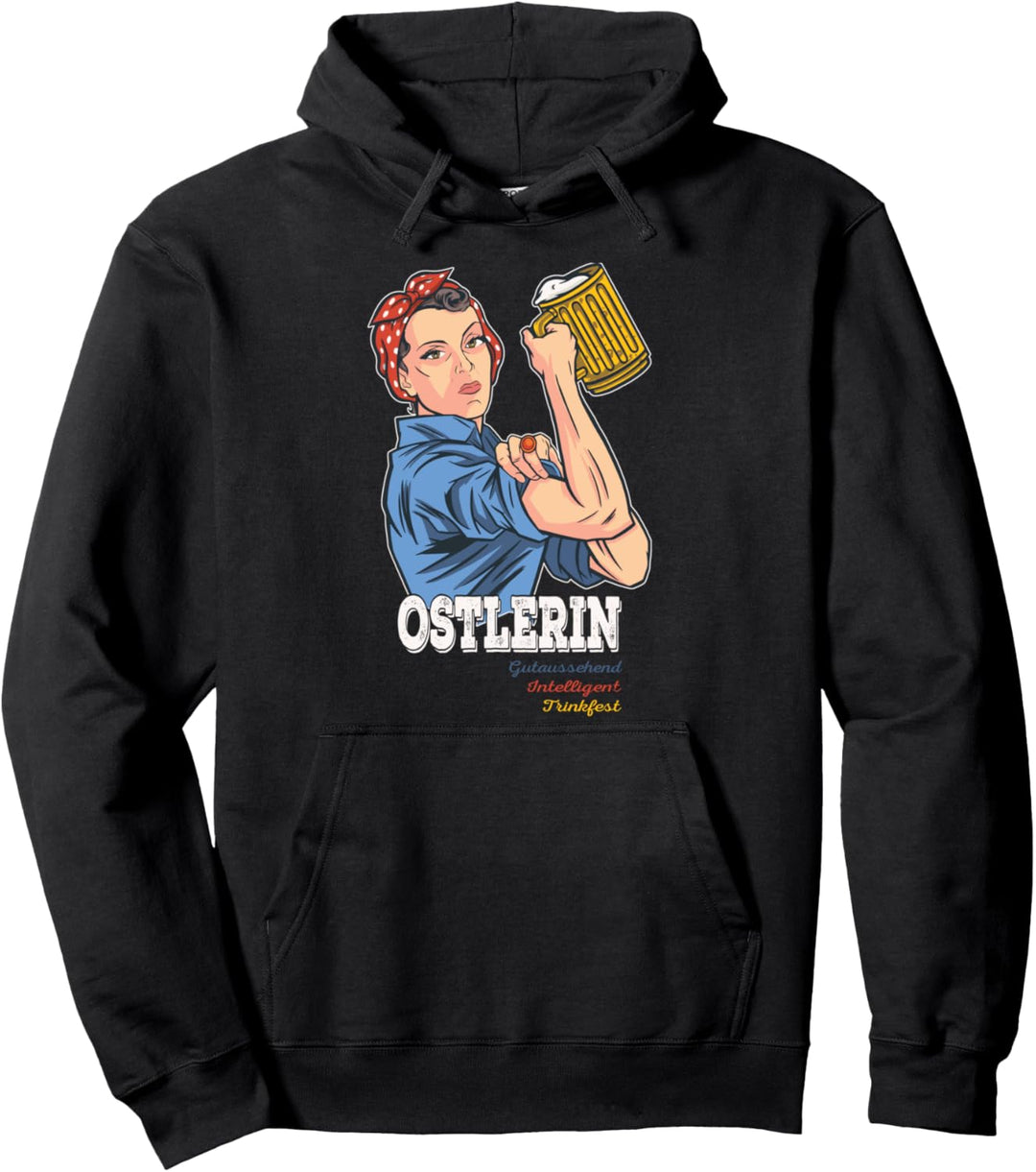 Osten und DDR I Ostdeutsch und Ostdeutschland I Ostlerin Pullover Hoodie