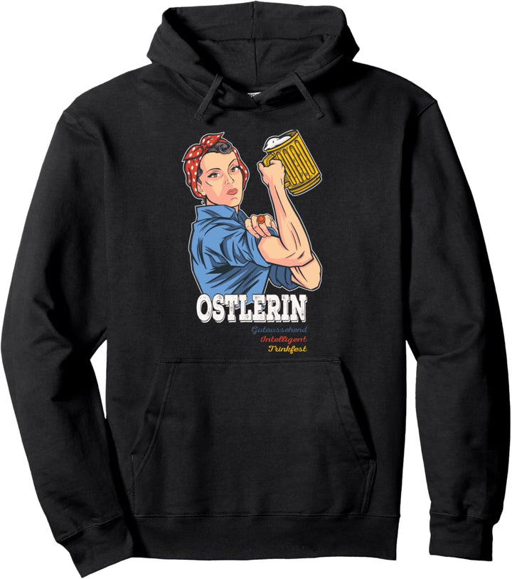 Osten und DDR I Ostdeutsch und Ostdeutschland I Ostlerin Pullover Hoodie