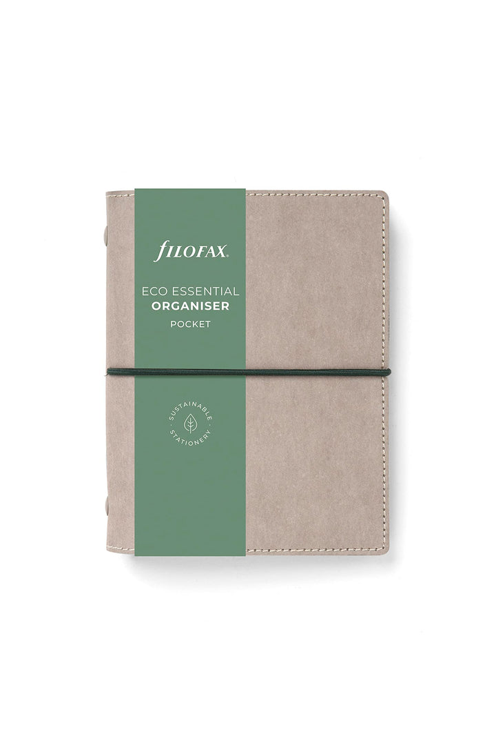 Filofax Eco Essential Pocket Organiser Ash Grey aschgrau, aschgrau