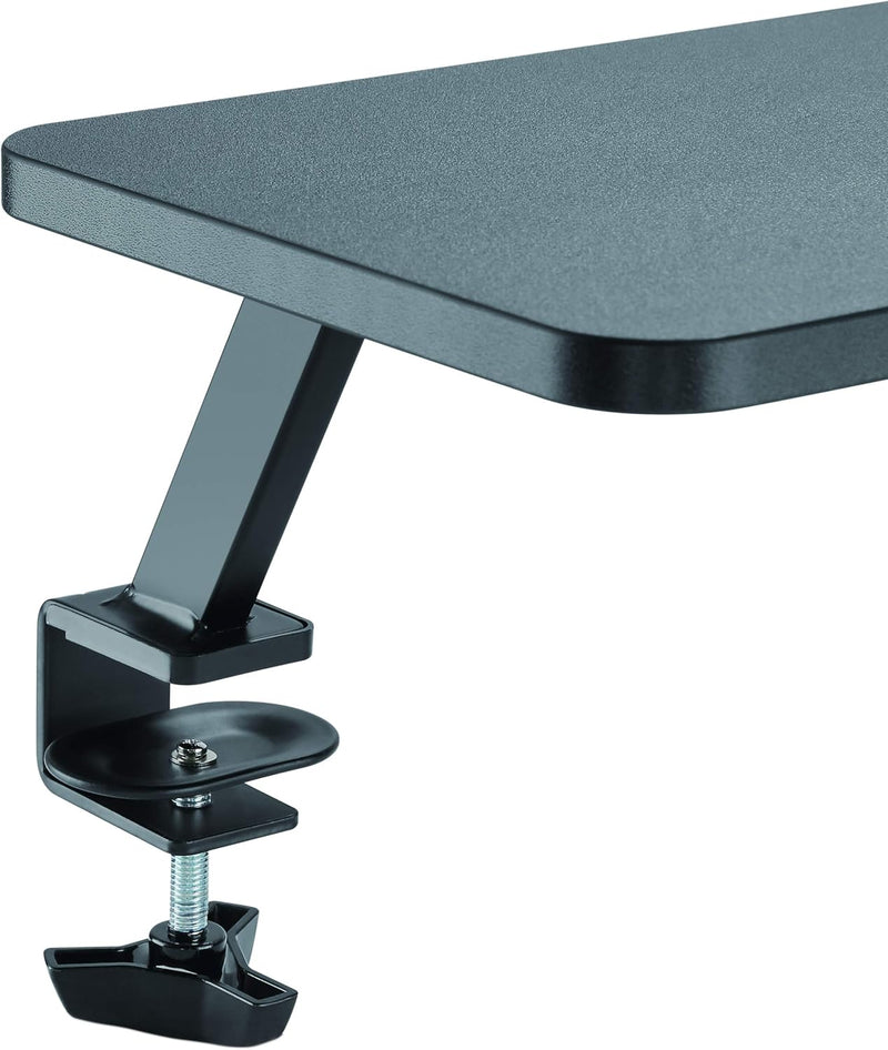 StarTech.com Bildschirmerhöhung (Klemmbarer Monitor Riser, extraweit 65 cm) schwarz