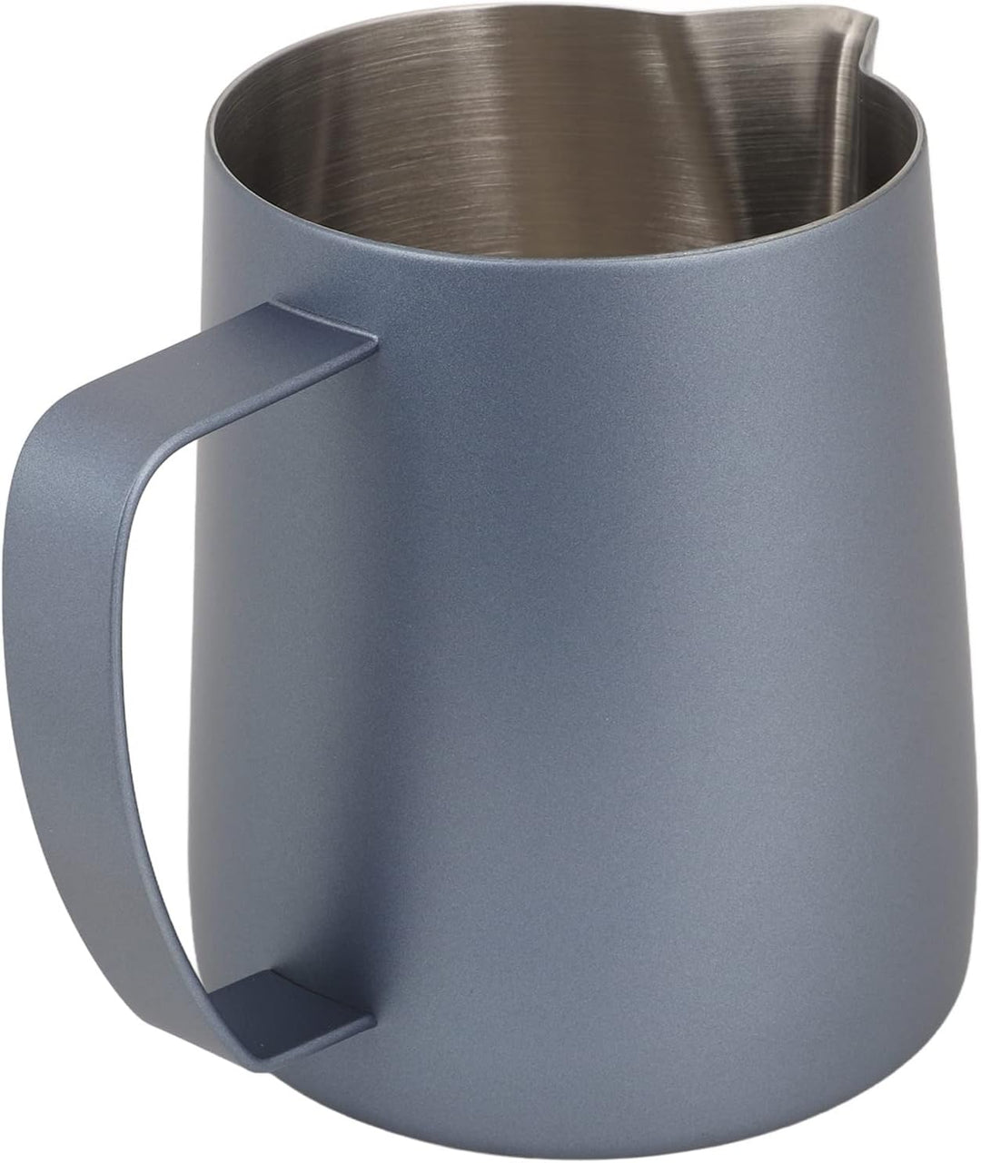 Milchaufschäumbecher aus Edelstahl, 700 Ml, Langlebiger Dampfkrug für Latte-Art-Enthusiasten (Königs