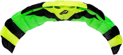 Wolkenstürmer® Paraflex Sport 2-Leiner Lenkmatte 2.3 grün - „Ready to Fly“ Lenkmatte inkl. Lenkbar -