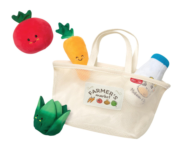 Melissa & Doug - Einkaufsnetz für Kleinkind, Sensorisches Babyspielzeug 6-12 Monate, Aktivitätsspiel