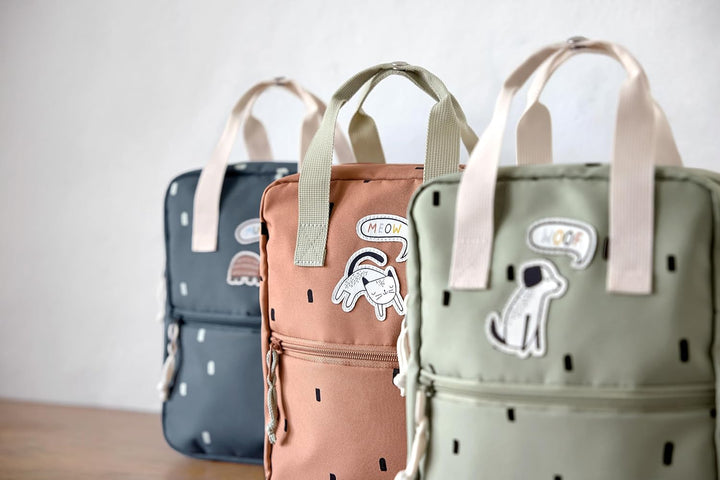 LÄSSIG Kinderrucksack mit Brustgurt Kindergartentasche Kindergartenrucksack 28 cm, 7 Liter, 3 Jahre/