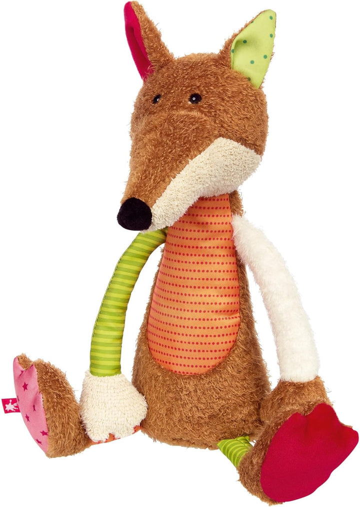 SIGIKID 42841 Stofftier Fuchs Patchwork Sweety Kuscheltier zum Spielen & Schmusen aus weichem Materi