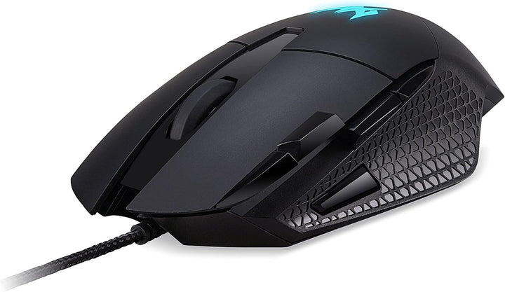 Acer Predator Cestus 315 Gaming Maus (6.500 DPI, 100 IPS Tracking, 6 programmierbare Tasten, 1 ms Re