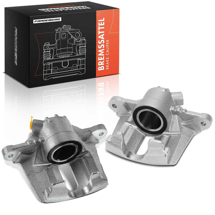Frankberg 2x Bremssattel Bremszange Vorderachse Links Rechts Kompatibel mit 206 2000-2012 206 SW 200