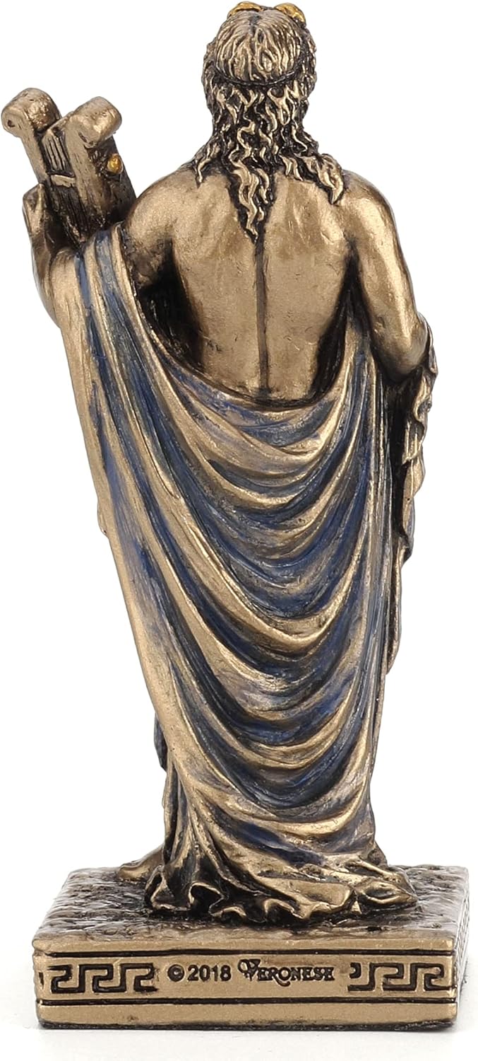 Veronese Design Griechische Götter Miniaturfigur (Apollo, Bronze), Apollo Bronze