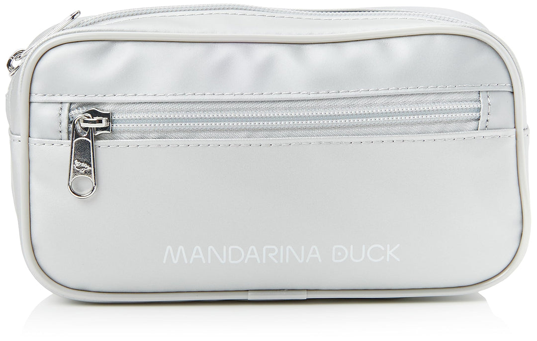 Mandarina Duck Damen Utility Bum Bag GÜRTELTASCHE, Silver