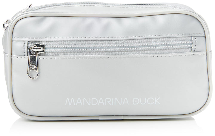Mandarina Duck Damen Utility Bum Bag GÜRTELTASCHE, Silver