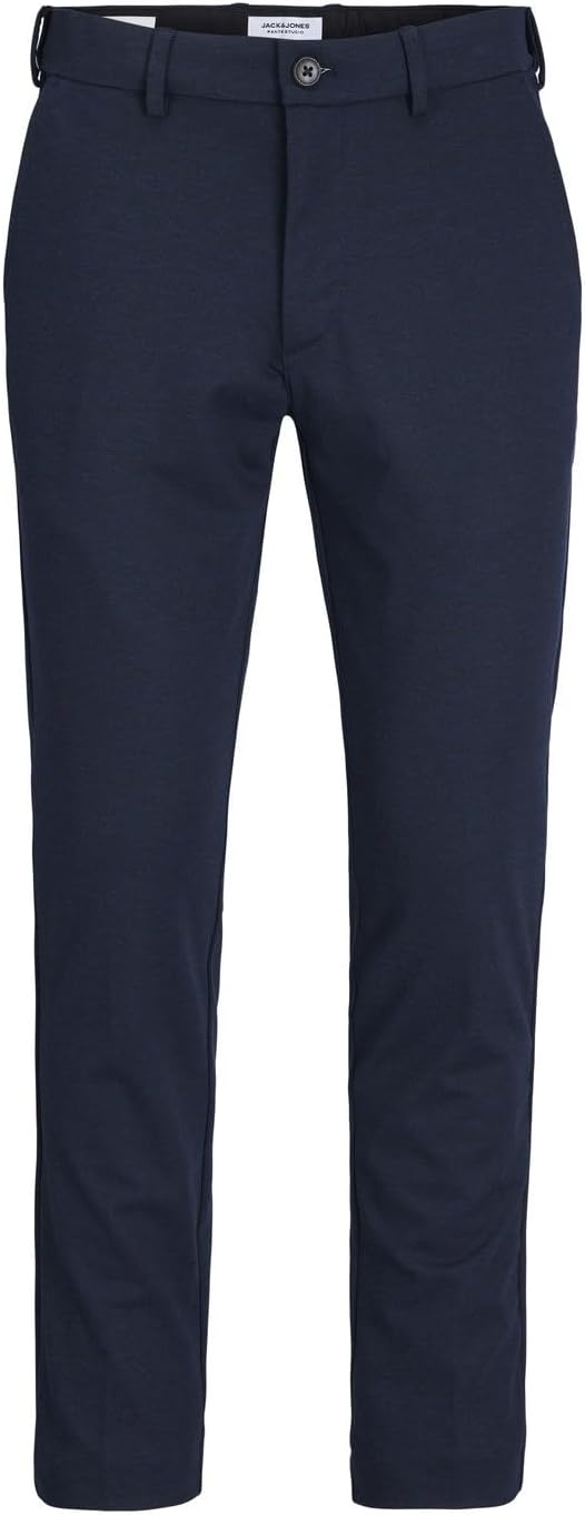 JACK & JONES Herren Chino-Hose Jpstmarco Jjdave Lc Noos Pls 40W / 32L Navy Blazer, 40W / 32L Navy Bl