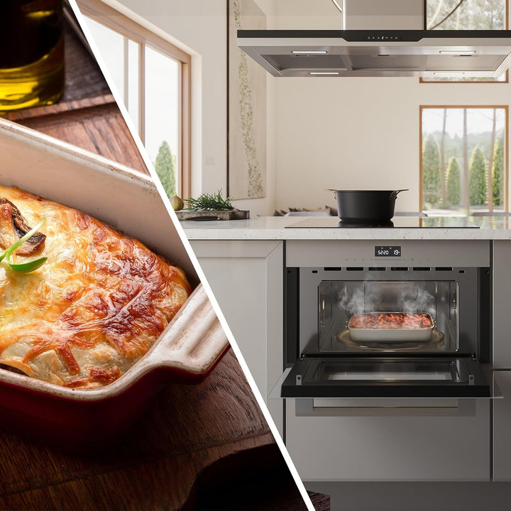 Cecotec Backofen für Mikrowelle, 60 x 45 cm, Bolero Hexa MW703800, Glas, Grau, 1450 W, 34 l Kapazitä