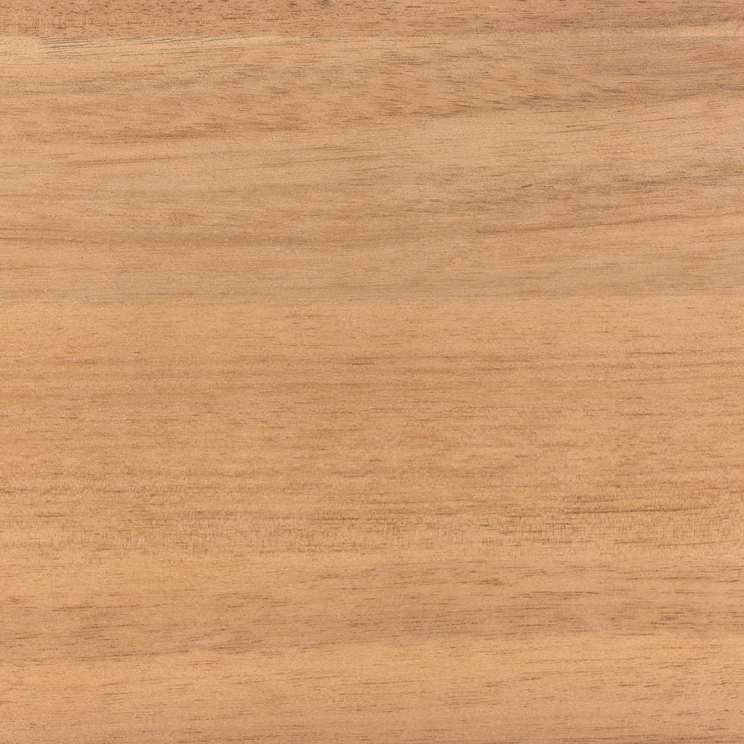 Beliani Outdoor-Kücheninsel zertifiziertes Holz braun breit 50x80 cm mit Regalen Ivrea
