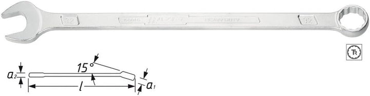Hazet Ringmaulschlüssel ähnlichDIN3113A extralang 19mm 19 mm (Schlüsselweite), 19 mm (Schlüsselweite