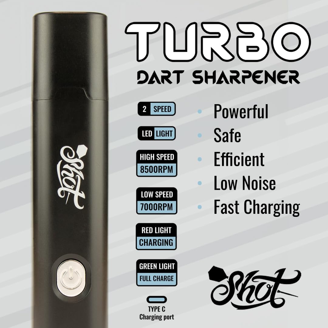 Shot! Turbo Dartspitzer mit Dartspitze