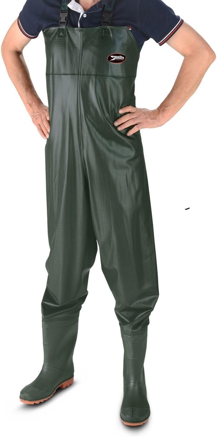 Sänger Specitec Wathose PVC Gr. 45 0150145 Angelhose Anglerhose Teichhose Gartenteichhose
