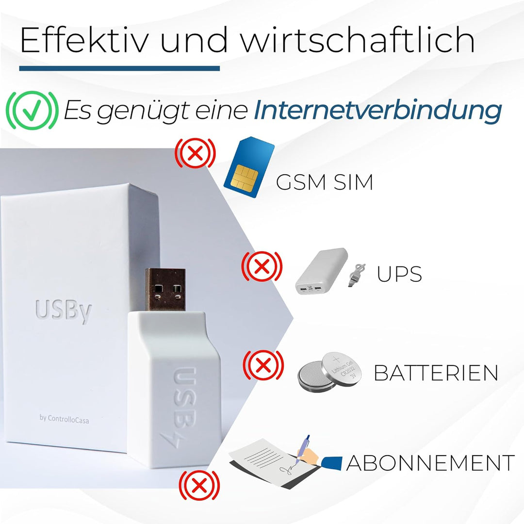 Stromausfallmelder Stromausfallalarm Stromausfall Stromwächter WLAN GSM