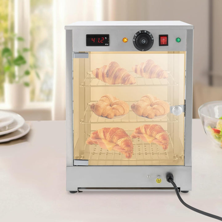 Warmhaltetheke,Buffet Vitrine,Warmhaltevitrine Speisenwärmer Heisse,Temperaturregelung,Konstante Tem