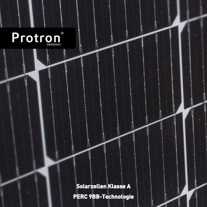 Protron Mono 100W Solarmodul Photovoltaik Monokristallin Solarpanel Solarzelle 100Watt Mono Solar 12