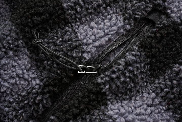 Brandit Teddyfleece Worker Pullover, S Black/Grey
