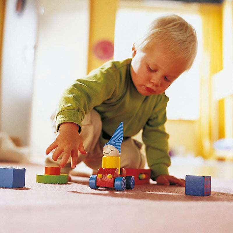 HABA Erste Steine Bausteine-Set in bunten Farben für Kinder ab 1 Jahr Made in Germany - 1189