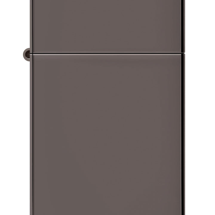 Zippo Feuerzeug 60001182 Slim Black Ice Benzinfeuerzeug, Messing, 1 x 3,5 x 5,5 cm, 1 x 3,5 x 5,5 cm