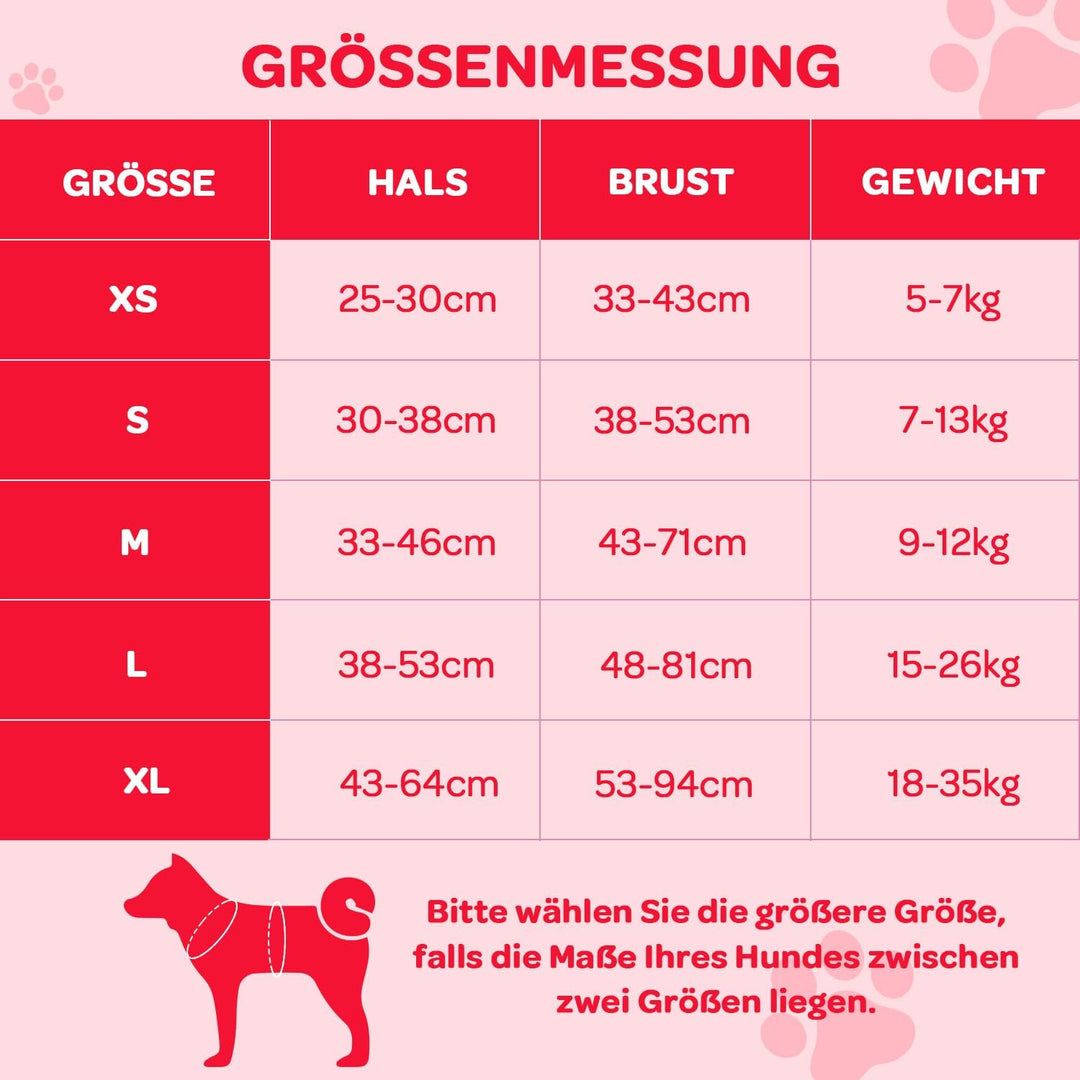 FURRYFECTION Anti Zug Hundegeschirr, Brustgeschirr kleine Hunde Sicherheitsgeschirr Welpen, Antizugg
