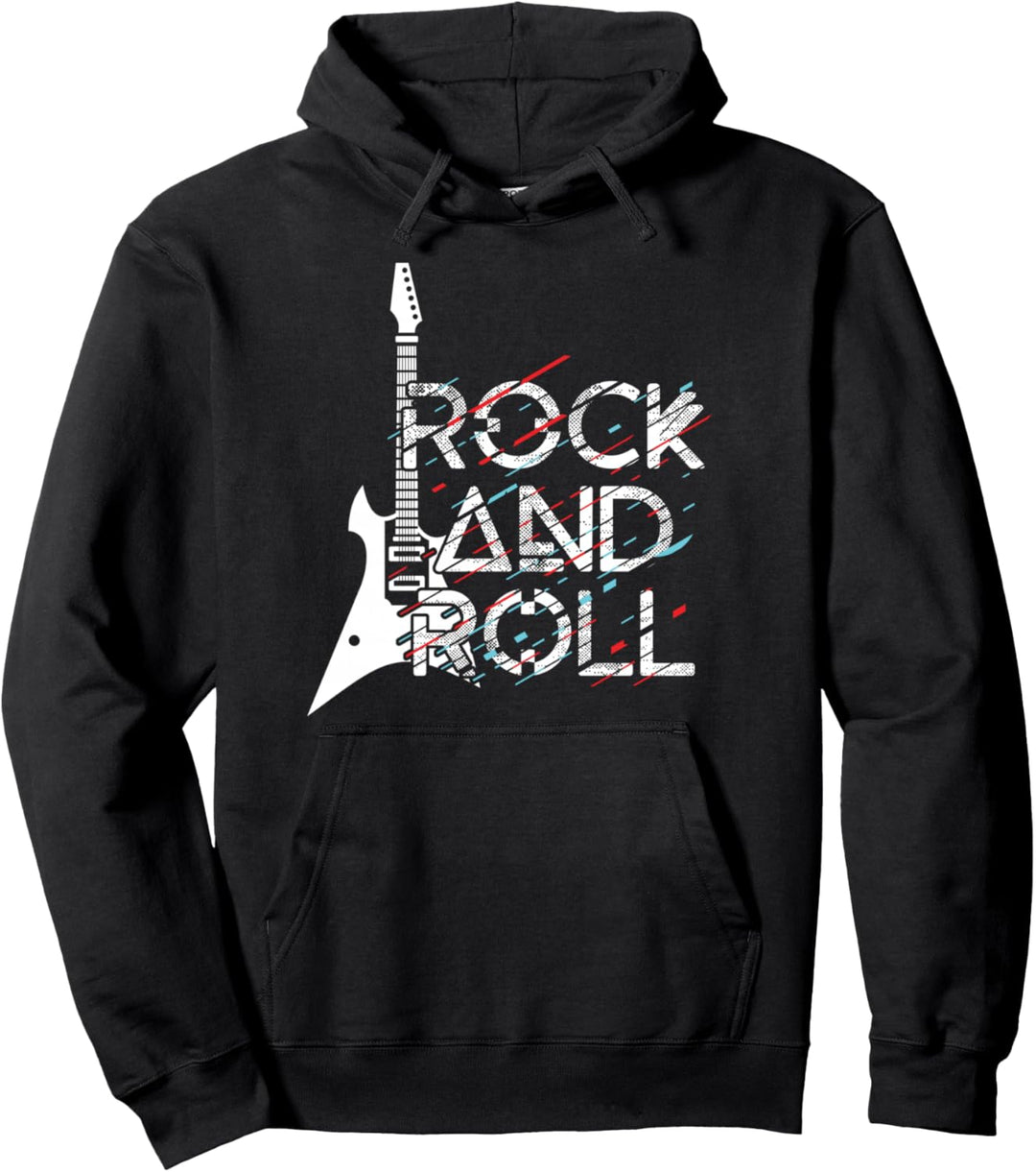 Vintage Retro Rock and Roll t shirt Herren Damen Kinder Pullover Hoodie
