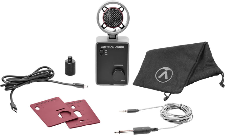 Austrian Audio | MiCreator Studio | Studio-Kondensatormikrofon & USB-C Audio-Interface | Plug-and-Pl