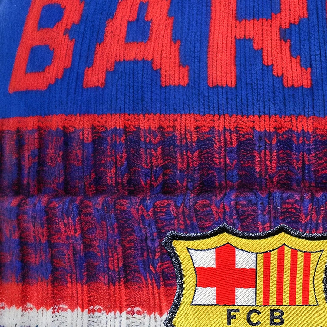 Icon Sports (ICOZ7) Herren Fc Barcelona Team Beanie, blau, Einheitsgrösse, Barcelona Blau Einheitsgr