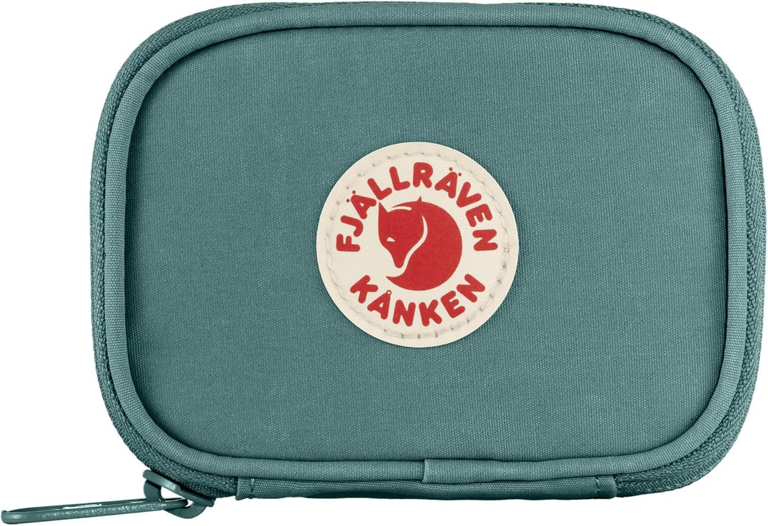 FJÄLLRÄVEN Kånken Card Wallet, Black, One Size, Frost Green