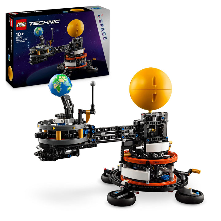 LEGO Technic Sonne Erde Mond Modell Spielset, Geschenk für Kinder ab 10 Jahren, Weltraum Spielzeug z