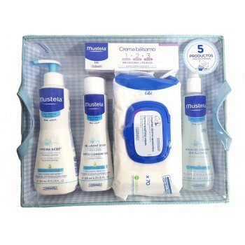 Mustela Canastilla Bebe Azul - Behälter ohne Duft für Kinder, 1 Einheit
