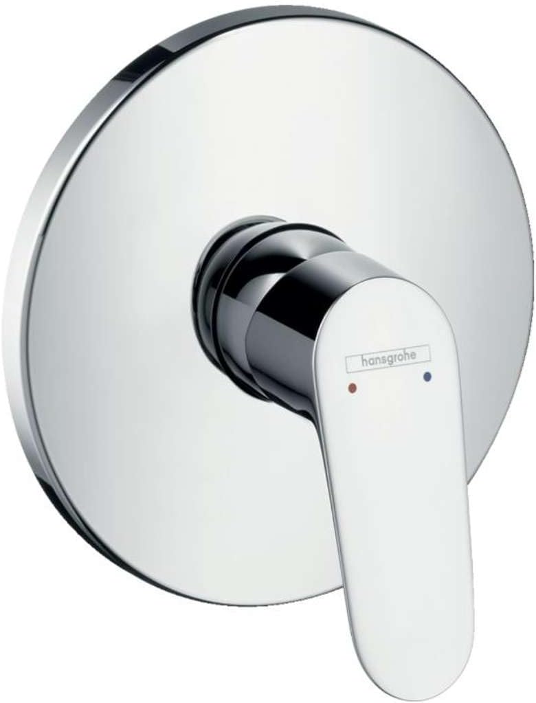 hansgrohe Focus Unterputz Duscharmatur, für 1 Funktion, Chrom Dusche Chrom, Dusche Chrom
