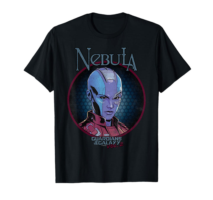 unisex-child Marvel Nebula Guardians of Galaxy 2 Scowl Graphic T-Shirt 10 Navy