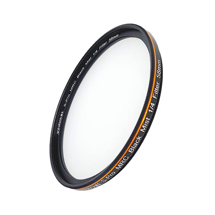 JONGSUN S-Pro MRC Black Mist 1/4 Filter 58mm, Schwarzer Soft Pastell Traum Film Spezialeffekte Filte