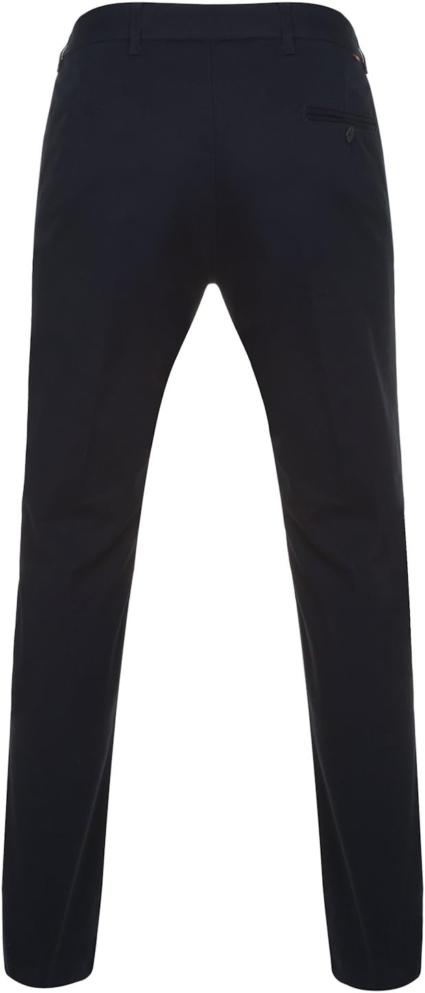 Merc Of London Herren Chino Hose 28W / 34L Blau - Blau (Navy), 28W / 34L Blau - Blau (Navy)
