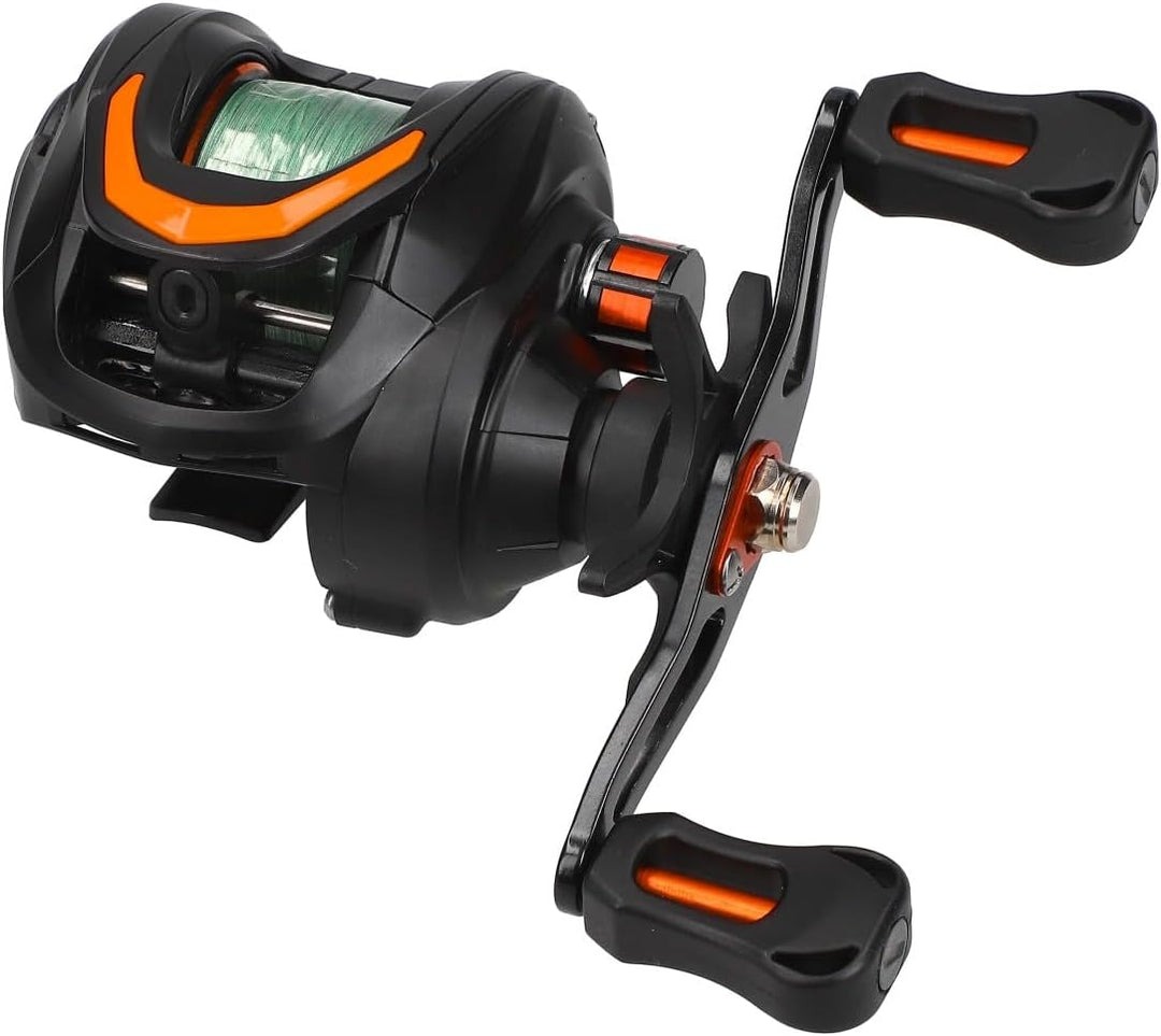 Zander Baitcast Combo CoroCast 1,98m 10–40g + Mostal 301 LH Baitcastrolle inkl. 0,15mm IOX 8X Braid