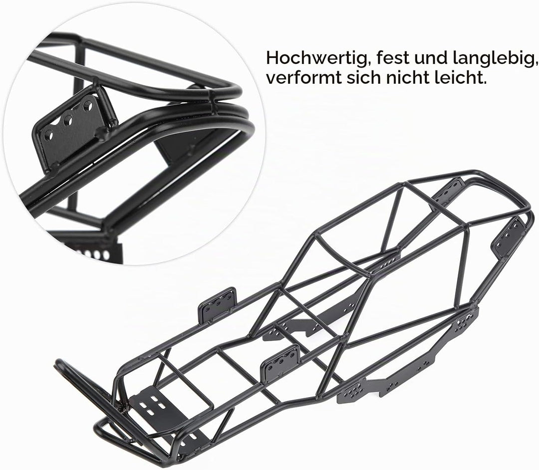 RC-Überrollkäfig, Metall-Überrollkäfig, Vollrohr-Rahmen, Karosserie-Chassis für Axial SCX10 1/10 RC